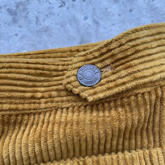 Vintage Madewell Corduroy High Waist A-Line Skirt, Medium - Picture 2 of 4